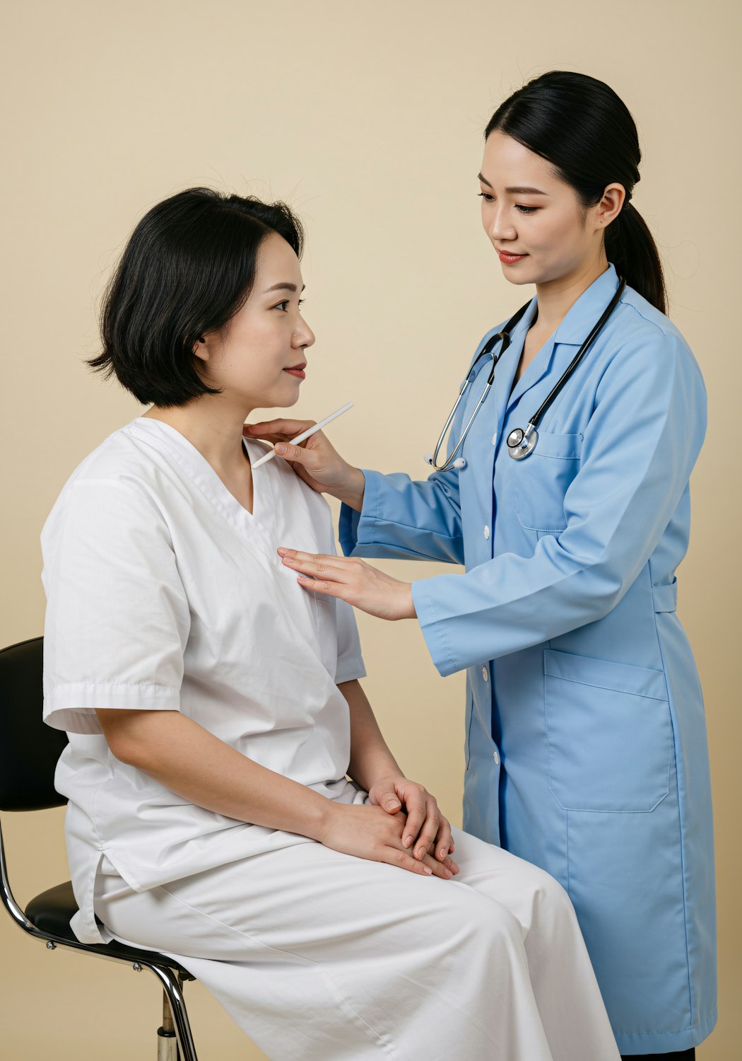 Physical symptoms like a racing heart, sweating, or trembling are common manifestations of anxiety.