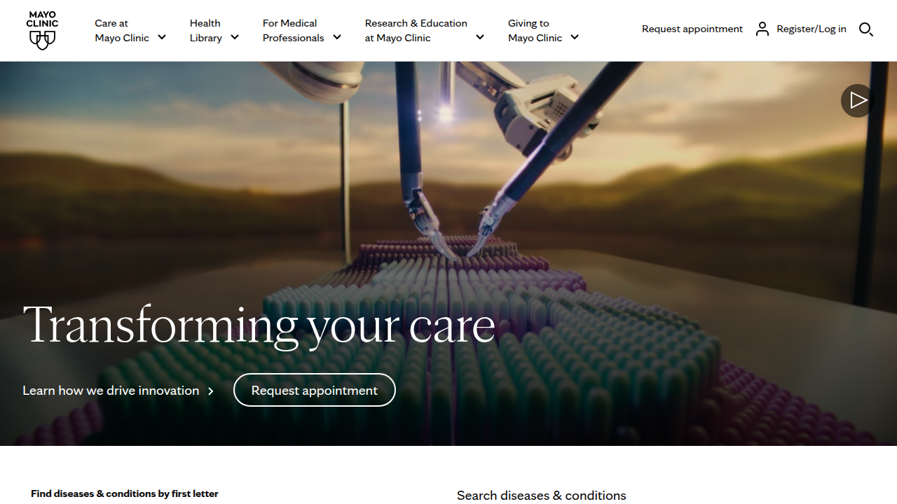 The Mayo Clinic website provides comprehensive medical information, including detailed explanations of symptoms and causes of conditions like NPD.