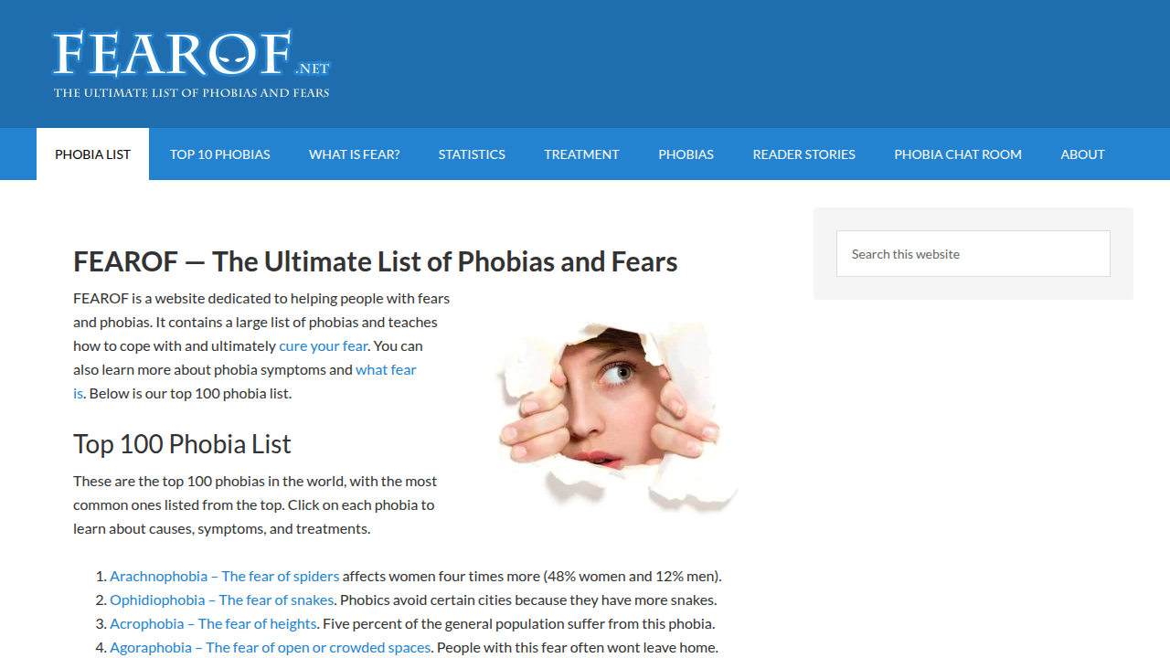 Visit Fearof.net to learn more about Hippopotomonstrosesquippedaliophobia and other specific fears.