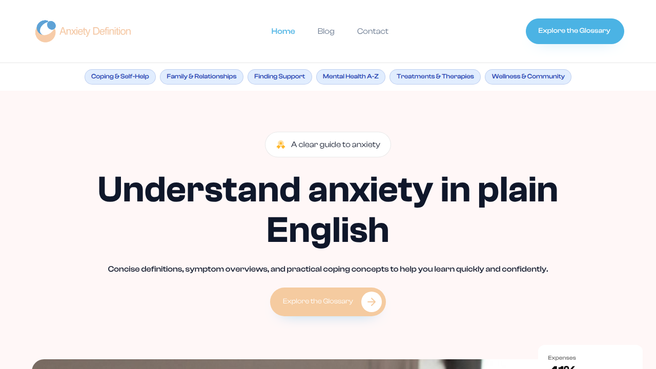 AnxietyDefinition.com provides resources and guides on various anxiety-related conditions, including OCD and depression.