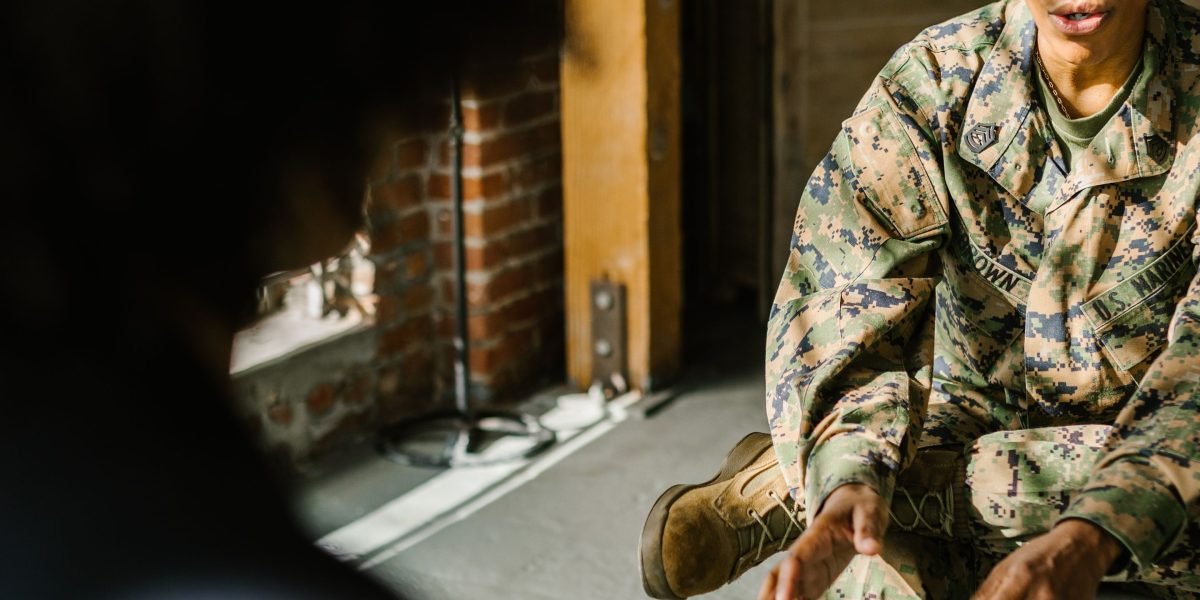 Someone speaking with a therapist or counselor, illustrating the importance of seeking professional help for social anxiety.